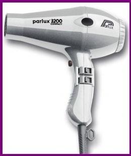 Foto Secador Parlux De Peluqueria Profesional 1900w Pelo 3200 Compact Plata