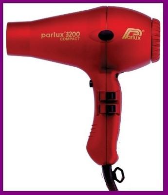 Foto Secador Parlux De Peluqueria Profesional 1900w Pelo 3200 Compact Rojo