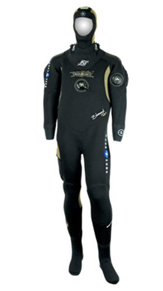 Foto Secos Aqualung Blizzard Pro 4 Mm Hombre