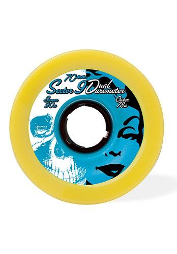 Foto Sector 9 Dual Durometer 70mm gelb