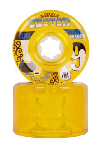 Foto Sector 9 TS 9 Balls 65mm P4 Wheels yellow