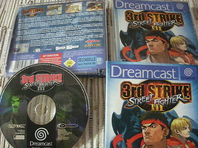 Foto Sega Dreamcast Street Fighter Iii 3rd Strike Capcom Lucha Usado En Buen Estado