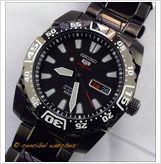 Foto Seiko 5 sports automatic black pvd day-date srp169k1 cal:4r36 - free pin-remover