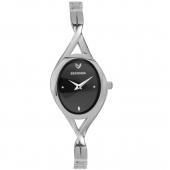 Foto Sekonda Ladies Stylish Sekonda Stainless Steel Wristwatch Black Dial
