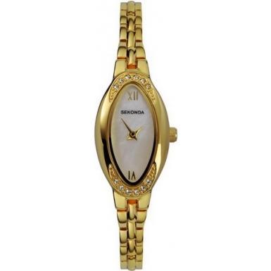 Foto Sekonda Ladies White Gold Stone Set Dress Watch Model Number:4259