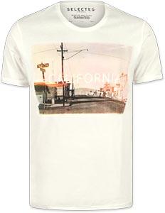 Foto Selected Dead End camiseta marshmallow/california XXL
