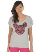 Foto Selected Femme Mickey Camiseta gris claro jaspeado