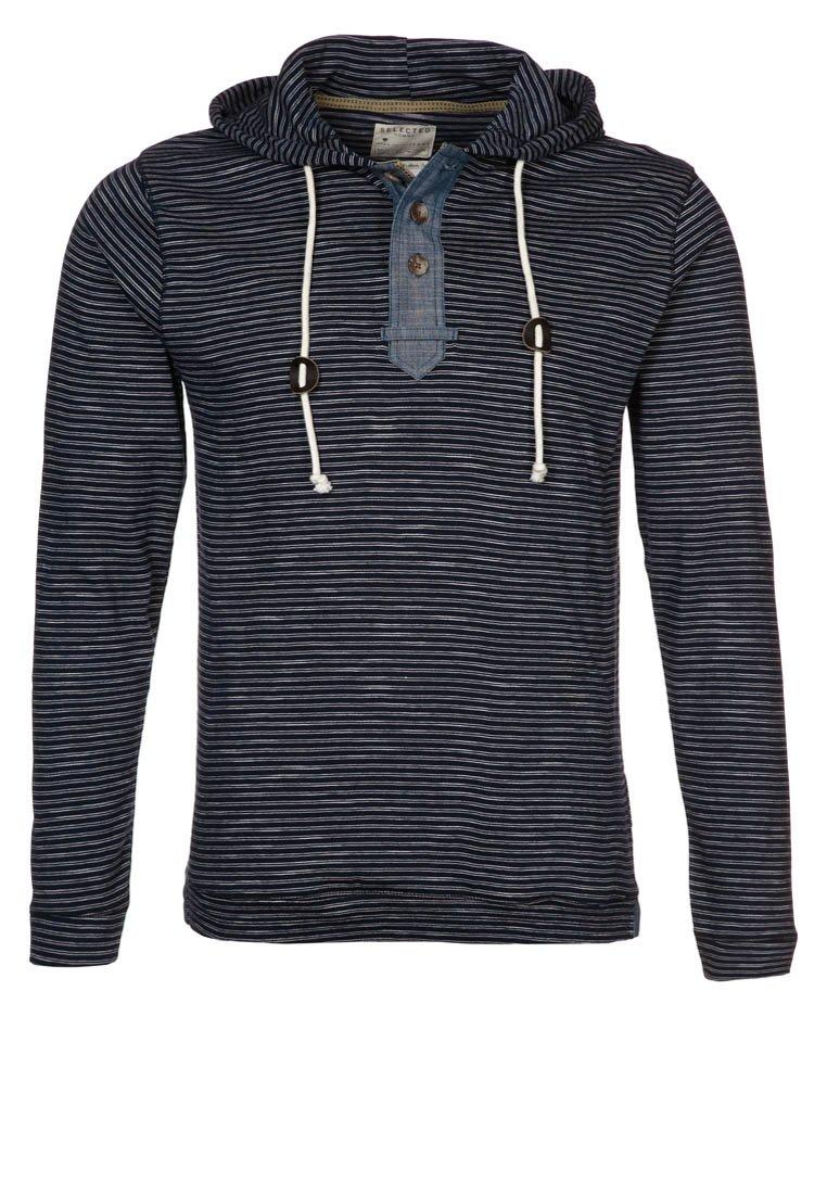 Foto Selected Homme Kelvin Jersey Con Capucha Azul S