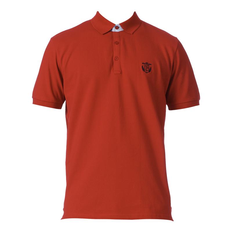 Foto Selected Homme Polo - aro ss embroidery polo - Rojo / Coral