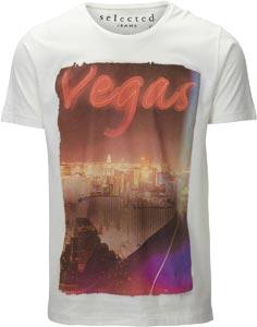 Foto Selected Sin City camiseta blanco M