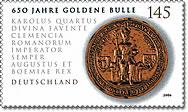 Foto Sello de Alemania 2337 La Bula de oro