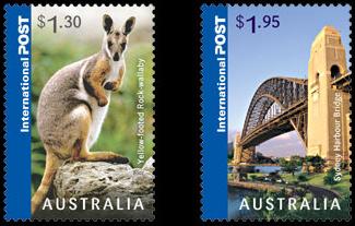 Foto Sello de Australia 2711-2712 Fauna y puente de Australia