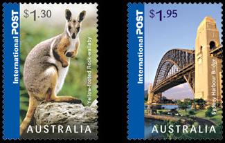 Foto Sello de Australia 2711-2712 Fauna y puente de Australia