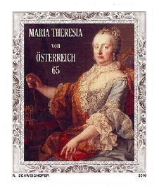 Foto Sello de Austria 2725 María Teresa. Emperatriz de Austria