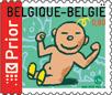 Foto Sello de Belgica 3387 Sellos para nacimientos. Niños