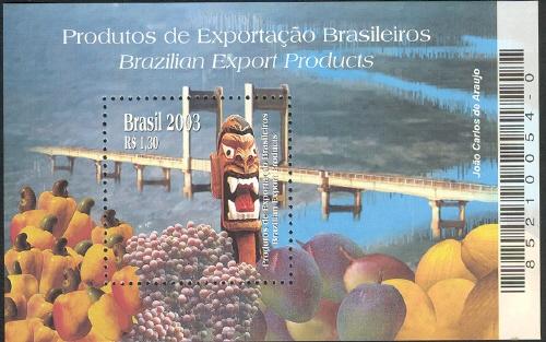 Foto Sello de Brasil 121 Productos de exportación
