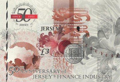 Foto Sello de Jersey 1675 Industria de finanzas. De HB 115