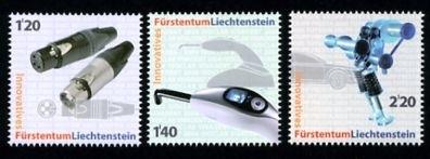 Foto Sello de Liechtenstein 1439-1441 Inventos técnicos de Liechtenstein
