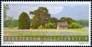 Foto Sello de Liechtenstein 1550 Paisajes de Liechtenstein