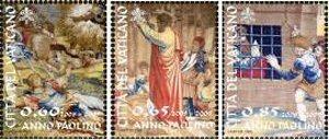 Foto Sello de Vaticano 1472-1474 Año dedicado a San Pablo