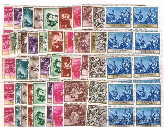 Foto sellos de españa nuevos n 1854 63 lote de 16 series al 50% de su