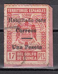 Foto Sellos Dependencias Postales Guinea Sueltos 1939 N 0259J