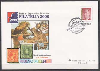 Foto Sellos Espaampntildea II Centenario Sobres enteros postales 2000