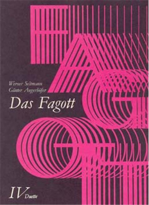 Foto seltmann, w. y angerhofer, g.: das fagott (método de fagot)