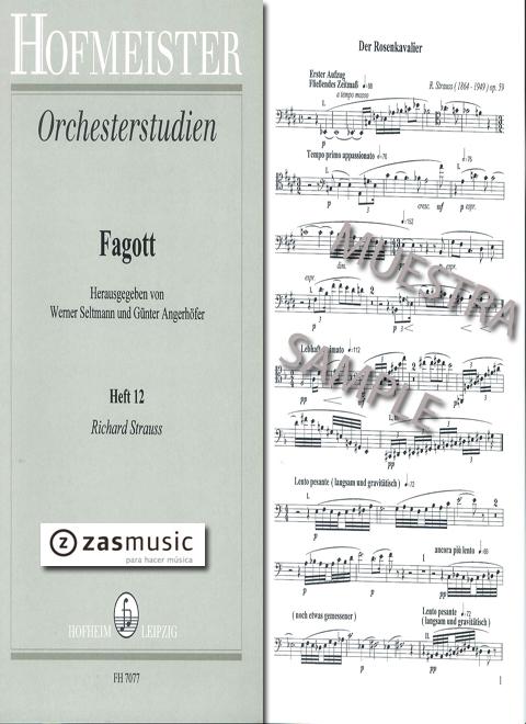 Foto seltmann, w. y angerhofer, g.: orchesterstudien vol. 12 ric