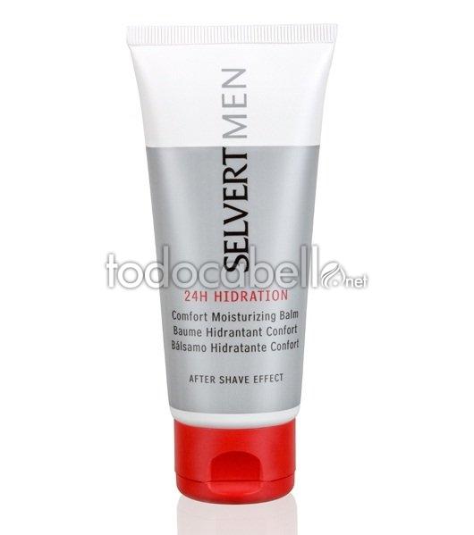 Foto Selvert MEN. 24H Hidration. Bálsamo hidratante Confort 100ml.