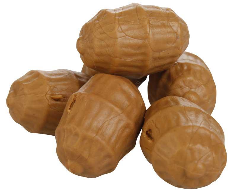 Foto semillas artificiales prologic artbait floating hookbait tigernut - pequeña bolsa de 6 talla l - chocolate