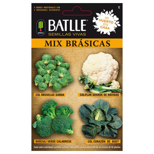 Foto Semillas de Batlle - Ideal para Huerto Urbano (Mix Brasicas)