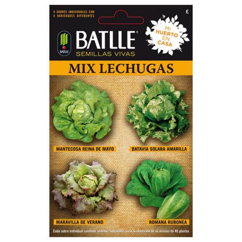 Foto Semillas de Batlle - Ideal para Huerto Urbano (Mix Lechugas)