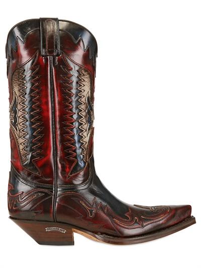 Foto sendra botas cowboy de piel 40mm