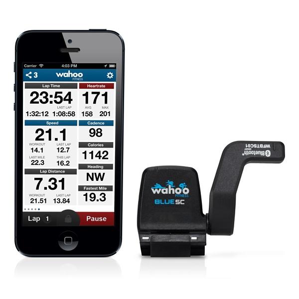 Foto Sensor de cadencia y velocidad Wahoo Fitness Blue SC