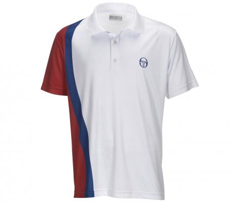 Foto Sergio Tacchini - Novak Djokovic Bigace Polo blanco - SS12 - M