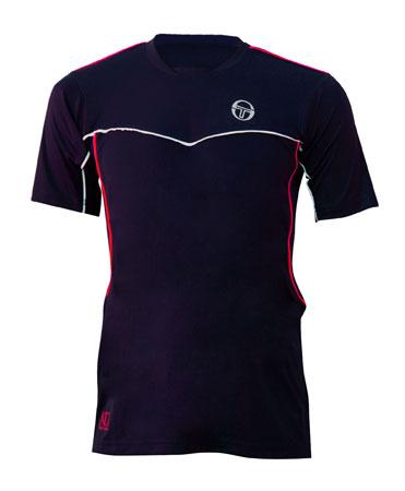 Foto Sergio Tacchini Polo Niro Crew
