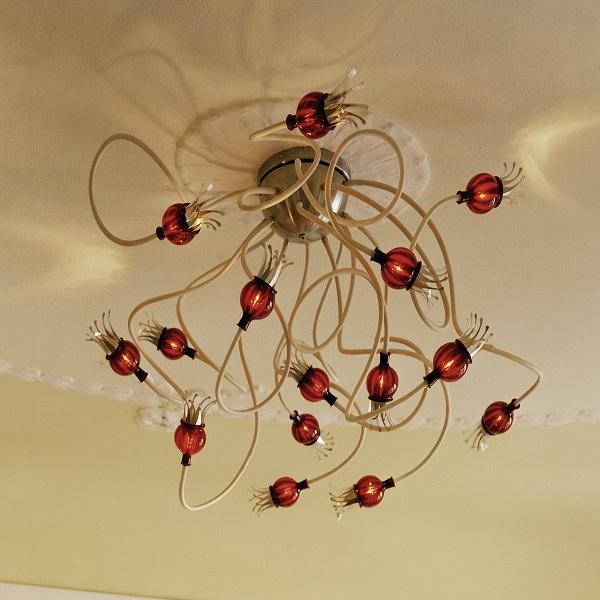 Foto Serien Lighting Poppy Chandelier Ceiling fixture