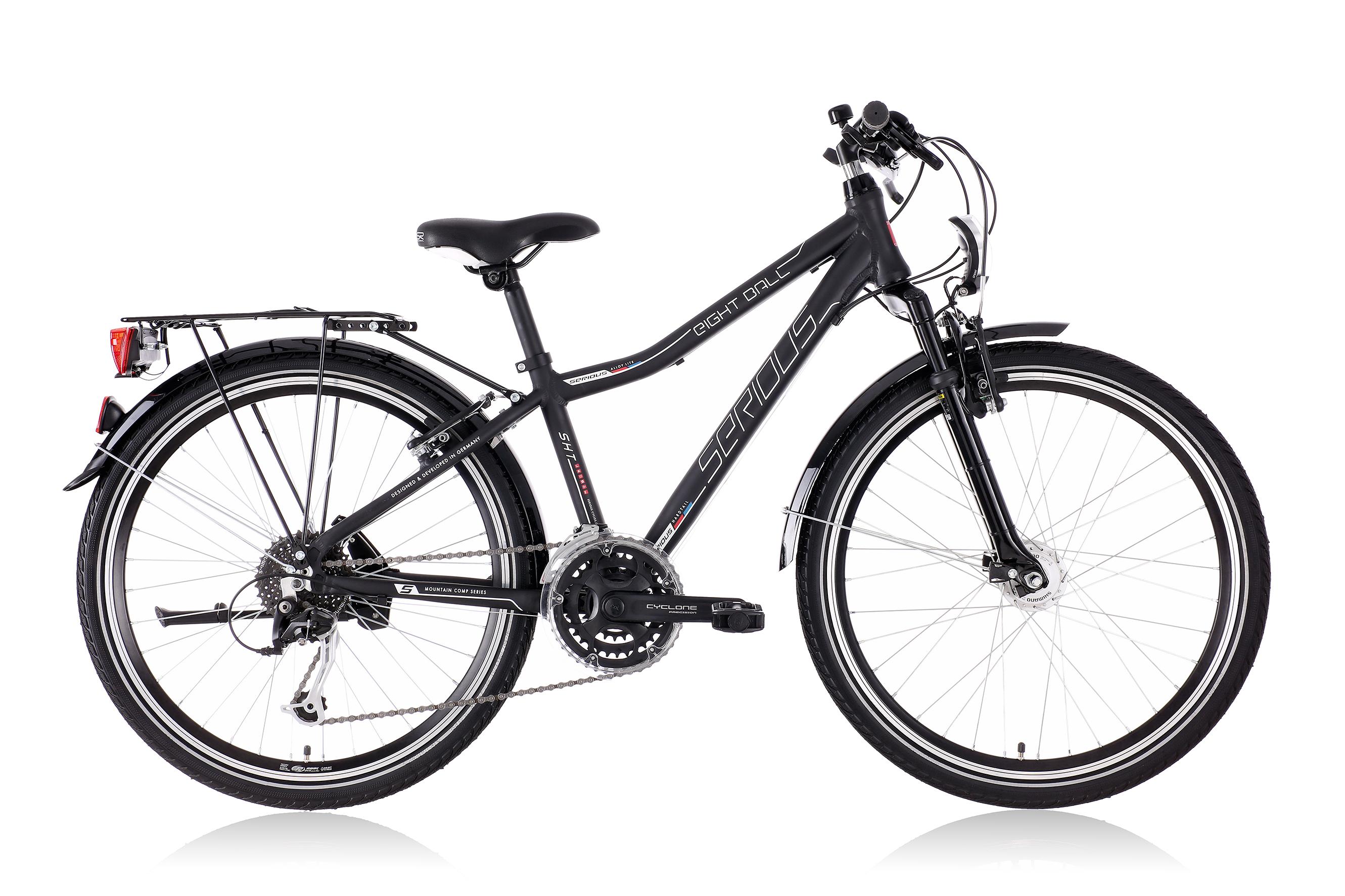 Foto Serious Eight Ball Street 24 Bicicletas para niños negro, 33 cm