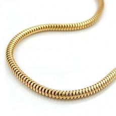 Foto Serpiente Cadena Necklace 2,4 mm liso, AMD 60cm