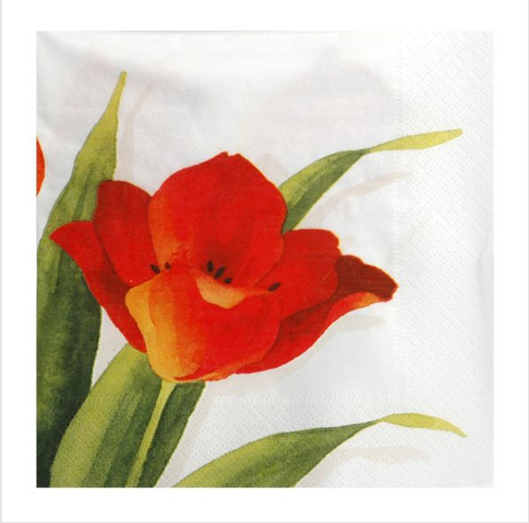 Foto Servilleta tulipan (20 u.)