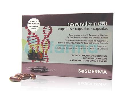 Foto Sesderma Resveraderm Plus 60 Cápsulas