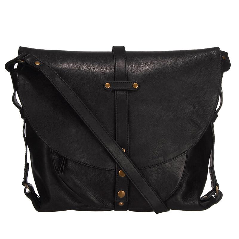 Foto Sessun Bolso de piel - large zita - Negro