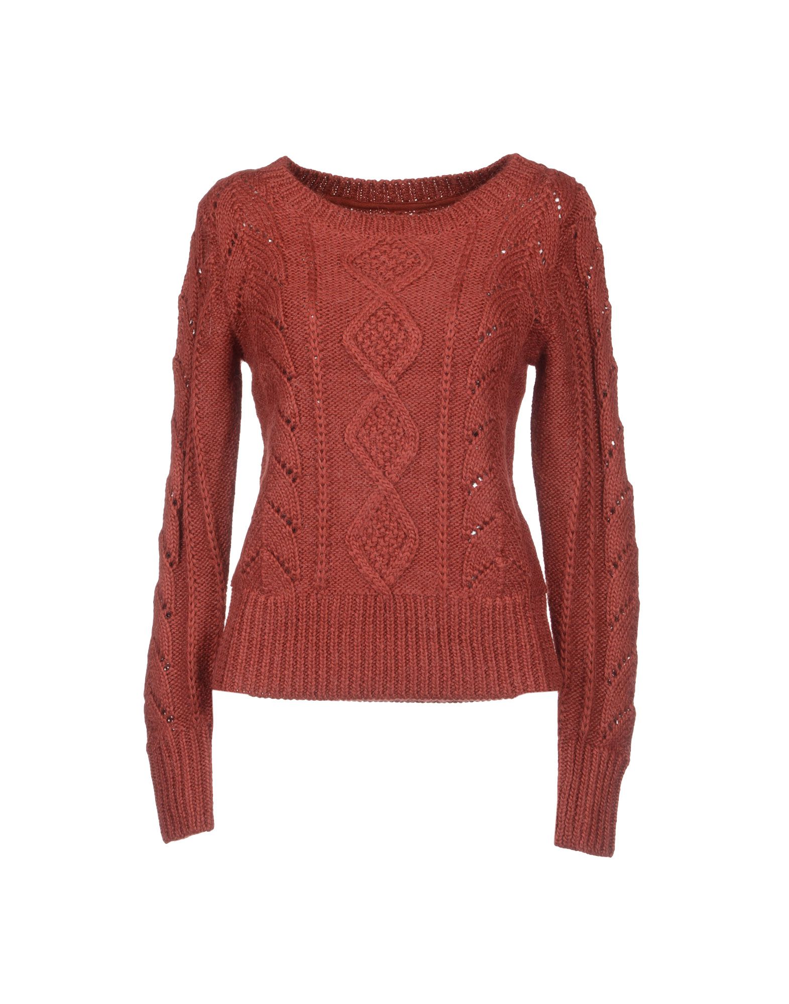 Foto Sessun JerséIs De Manga Larga Mujer Ladrillo