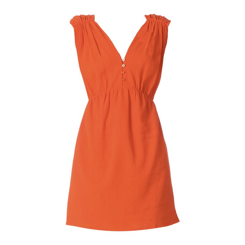 Foto Sessun vestido corto/mini - julho - Rojo / Coral