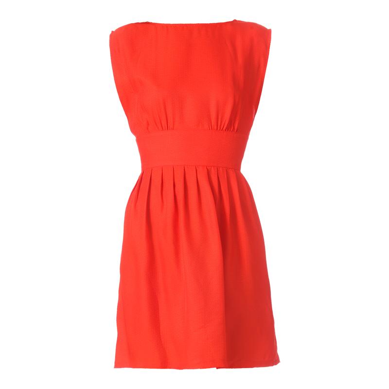 Foto Sessun Vestido de noche - solo piano - Rojo / Coral