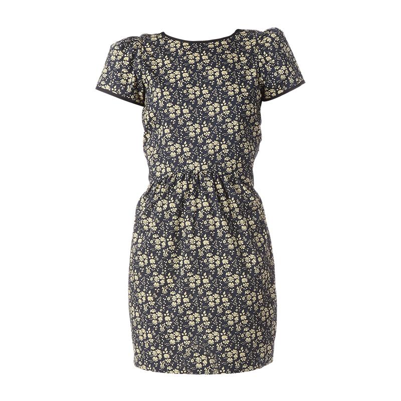 Foto Sessun vestido derecho - perkins - Azul / Marina de guerra