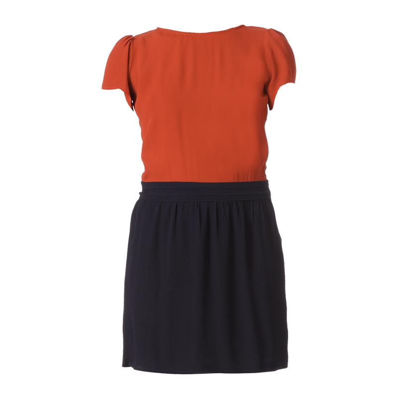 Foto Sessun vestido derecho - vanina - Rojo / Coral