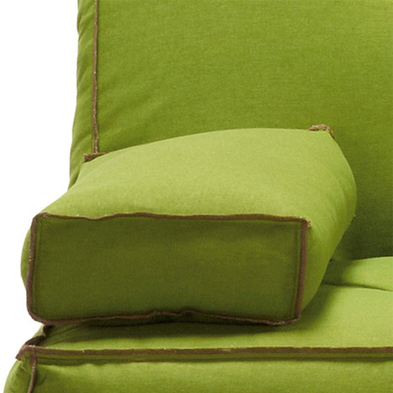 Foto Set 2 Cojines Brazo Verde Pistacho