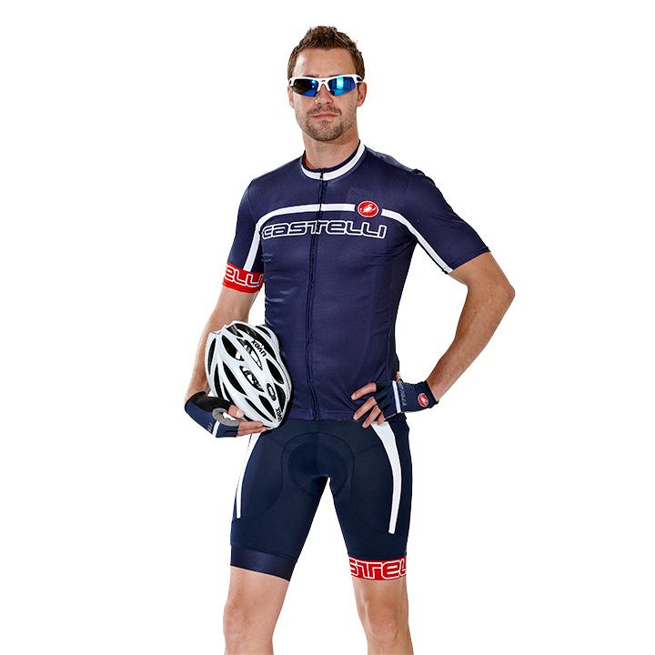 Foto Set (2 piezas) Castelli Velocissimo Team azul oscura-blanco